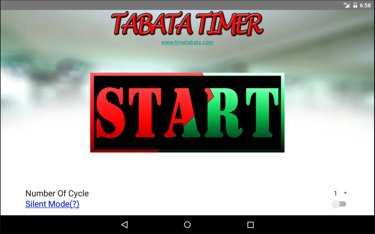 Tabata Timer L with Music | Indus Appstore | Screenshot