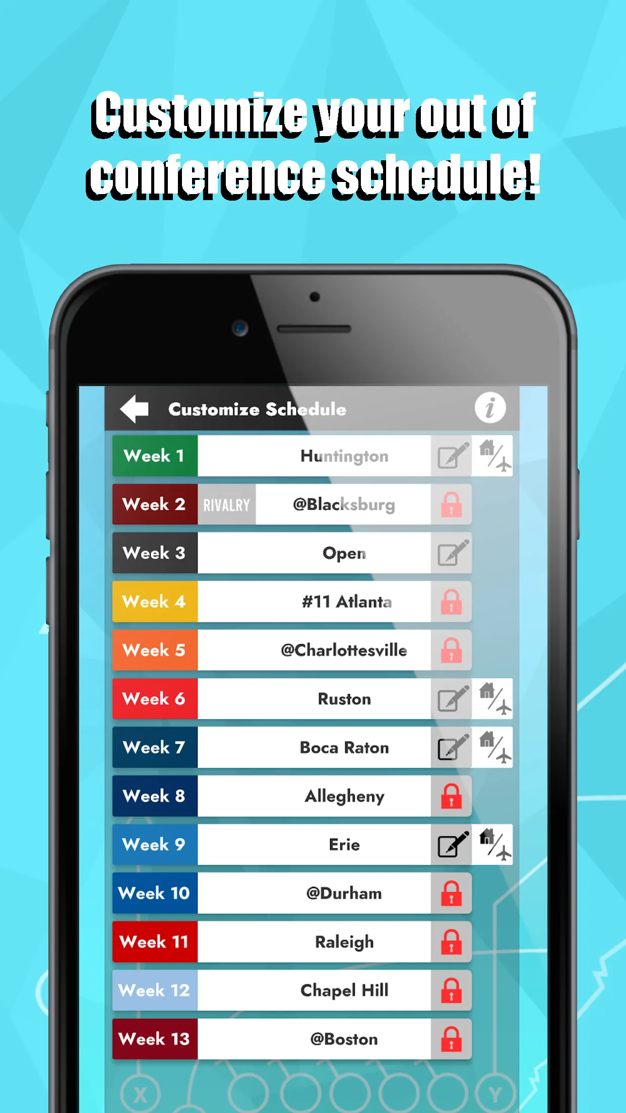 College Football: Dynasty Sim | Indus Appstore | Screenshot