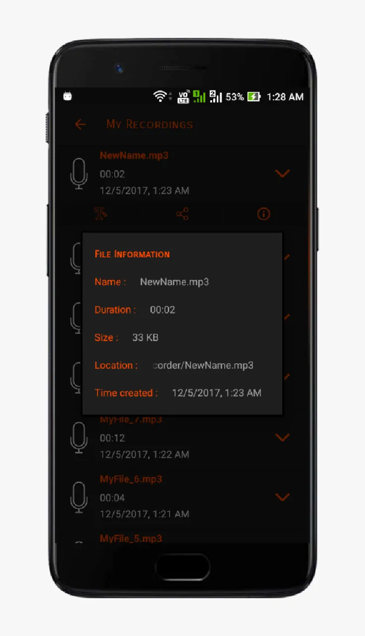 Fav Sound Recorder | Indus Appstore | Screenshot