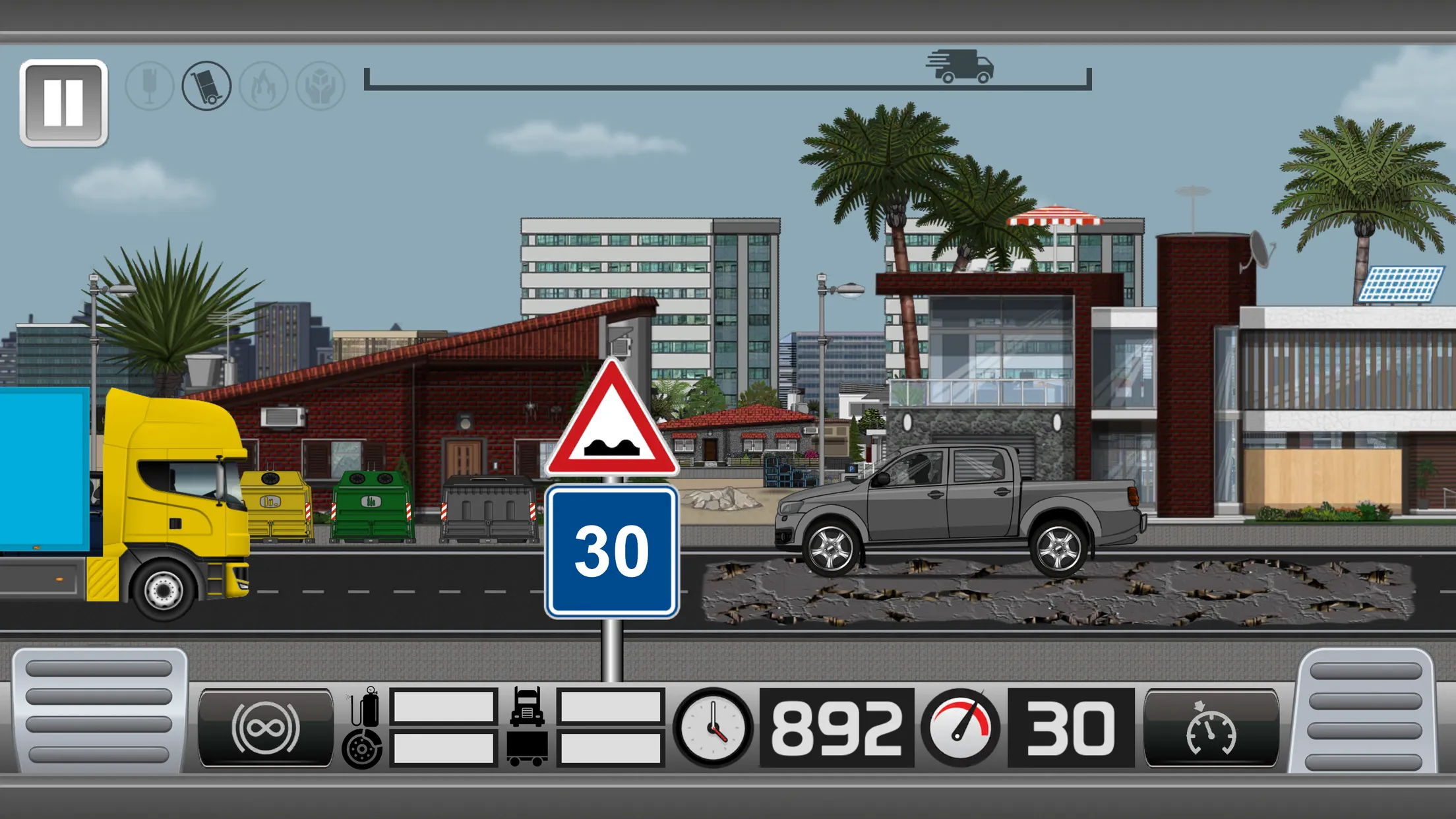 Truck Simulator 2D | Indus Appstore | Screenshot