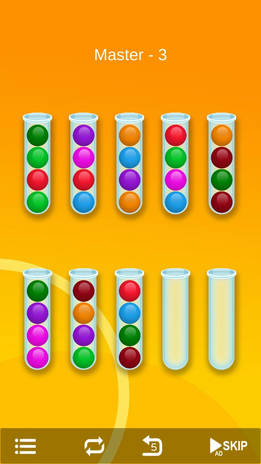 Ball Sort - Bubble Sort Puzzle | Indus Appstore | Screenshot