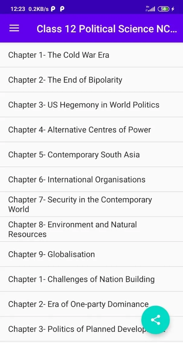 Class 12 Political Science NCE | Indus Appstore | Screenshot