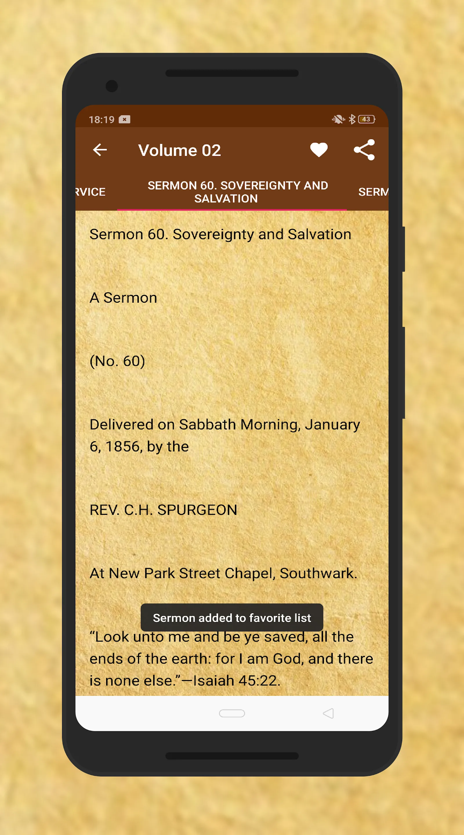 C.H. Spurgeon Text Sermons | Indus Appstore | Screenshot