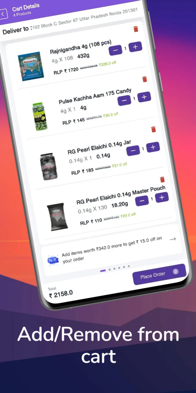O2R Order | Indus Appstore | Screenshot