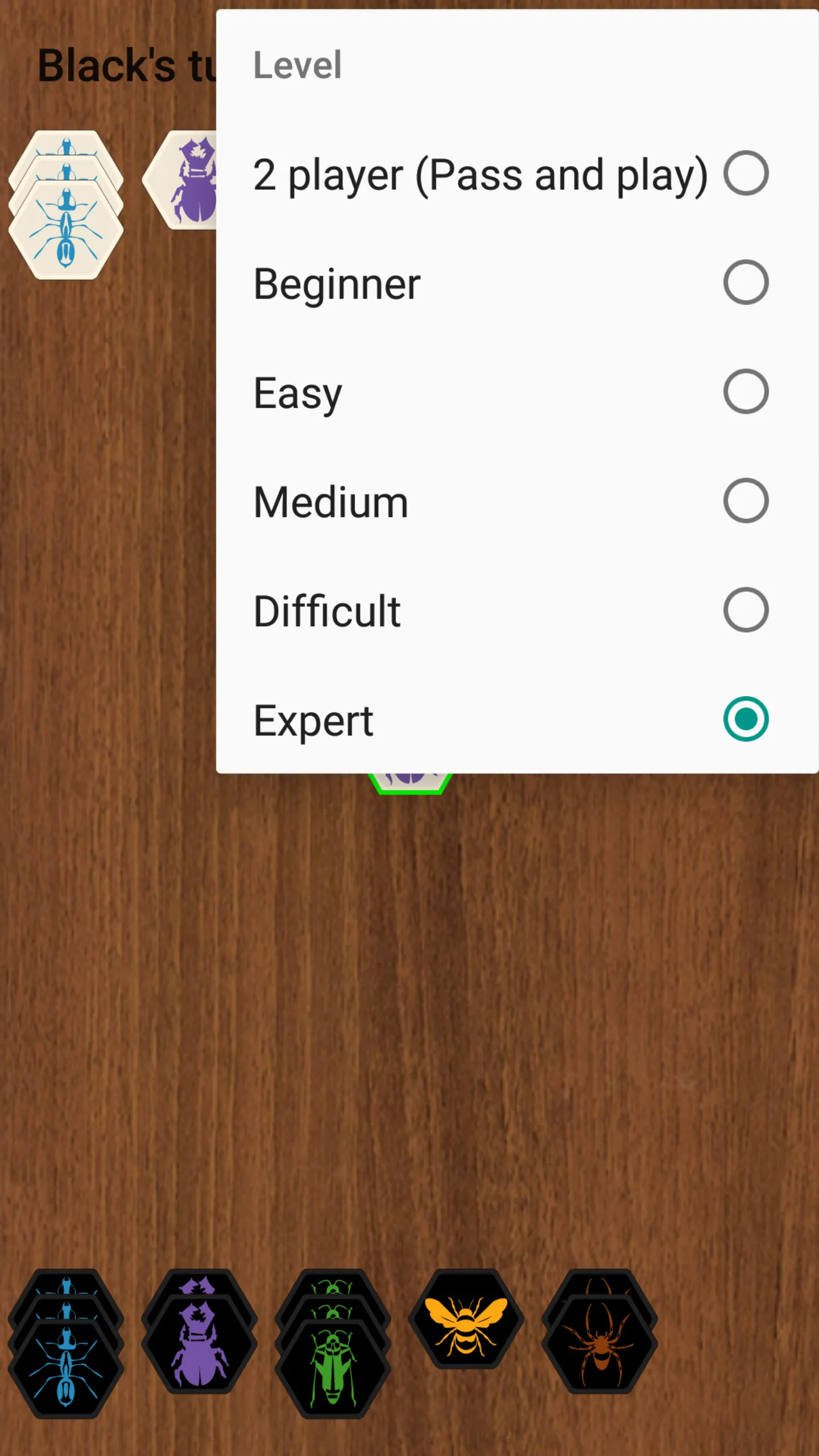 Hive with AI (board game) | Indus Appstore | Screenshot