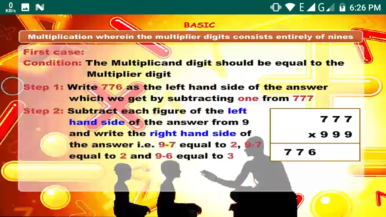 Vedic Math's Trick | Indus Appstore | Screenshot