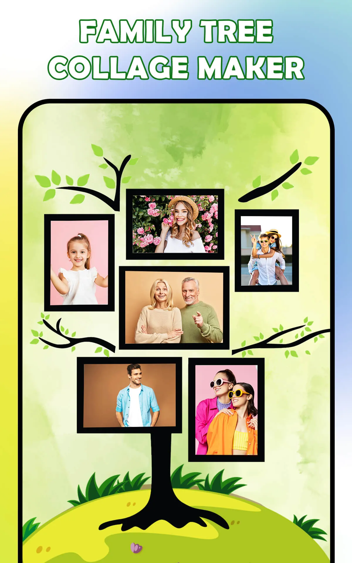 Family Tree Photo Collage | Indus Appstore | Screenshot