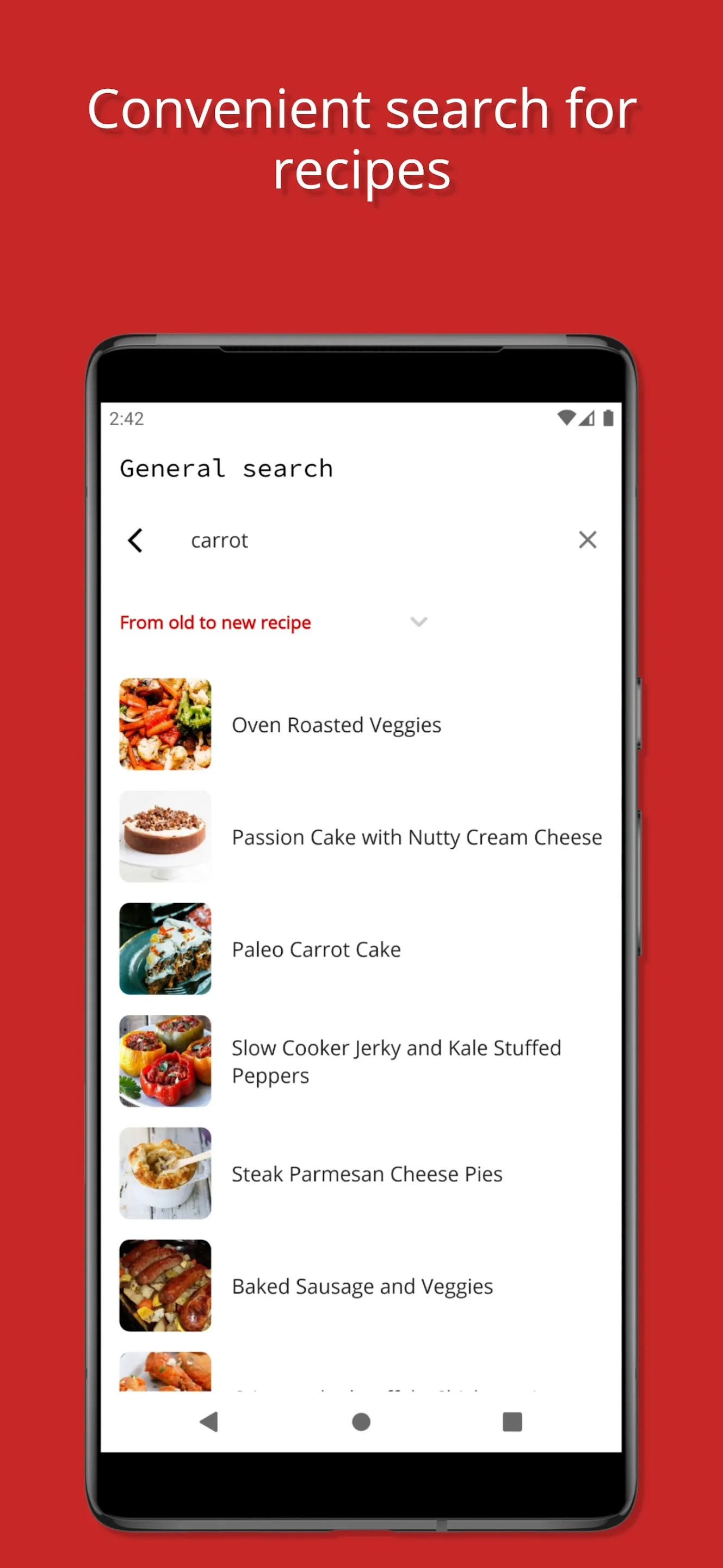 Oven Recipes | Indus Appstore | Screenshot