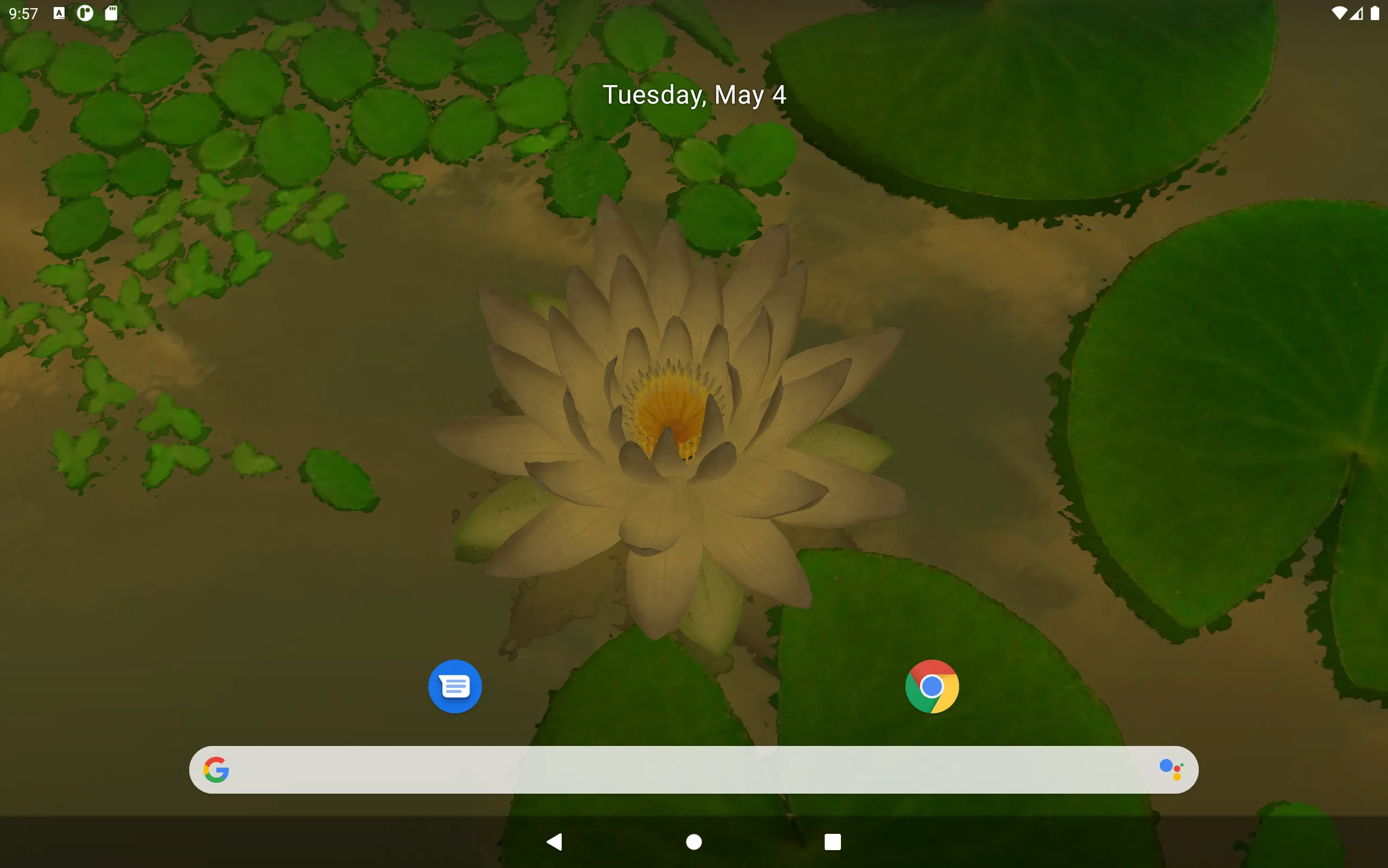 3D Lotus Pond Live Wallpaper | Indus Appstore | Screenshot