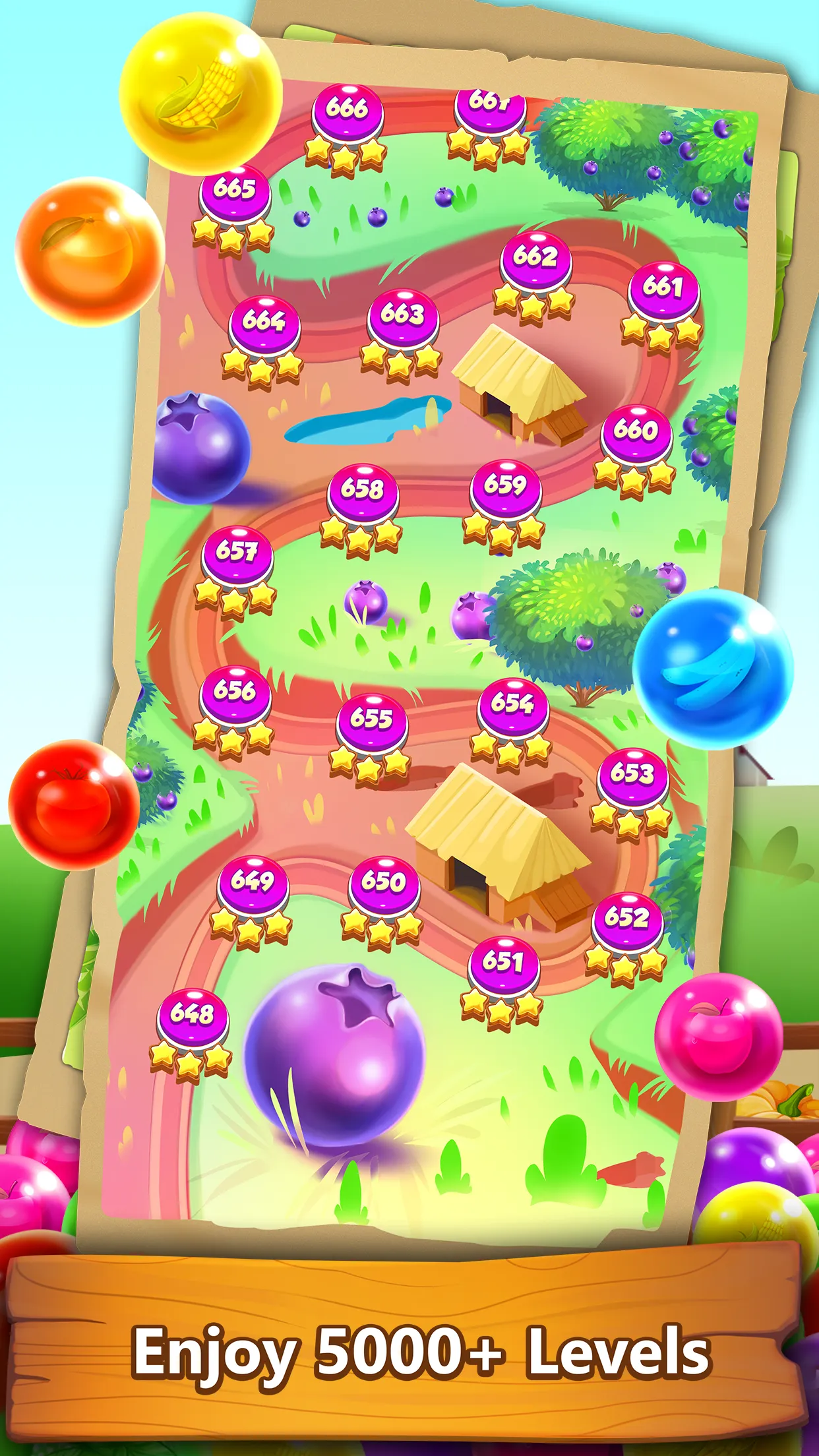 Farm Pop : Bubble Shooter 2025 | Indus Appstore | Screenshot