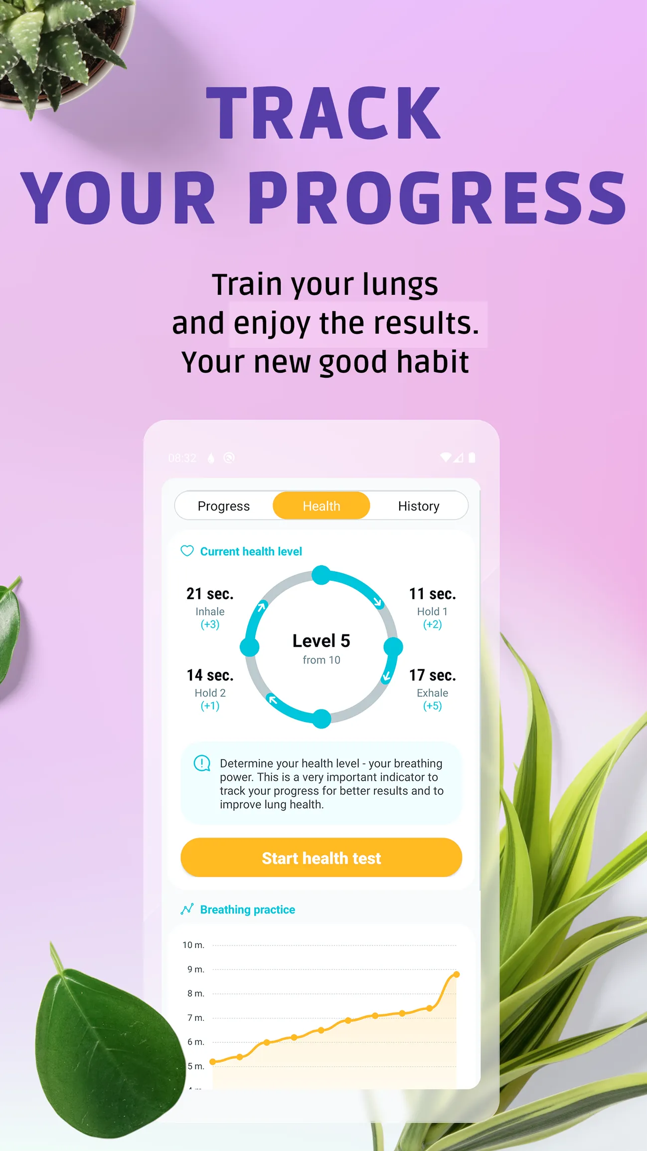 Pranaria - Breathing exercise | Indus Appstore | Screenshot