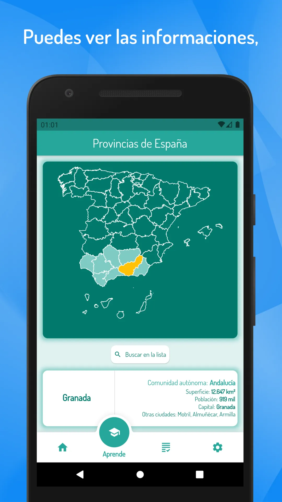 Quiz - Provinces of Spain | Indus Appstore | Screenshot