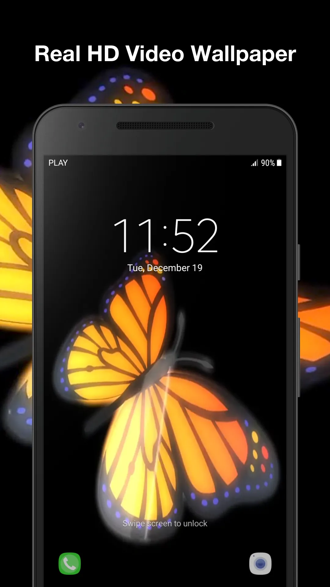 3d Butterfly Live Wallpaper | Indus Appstore | Screenshot