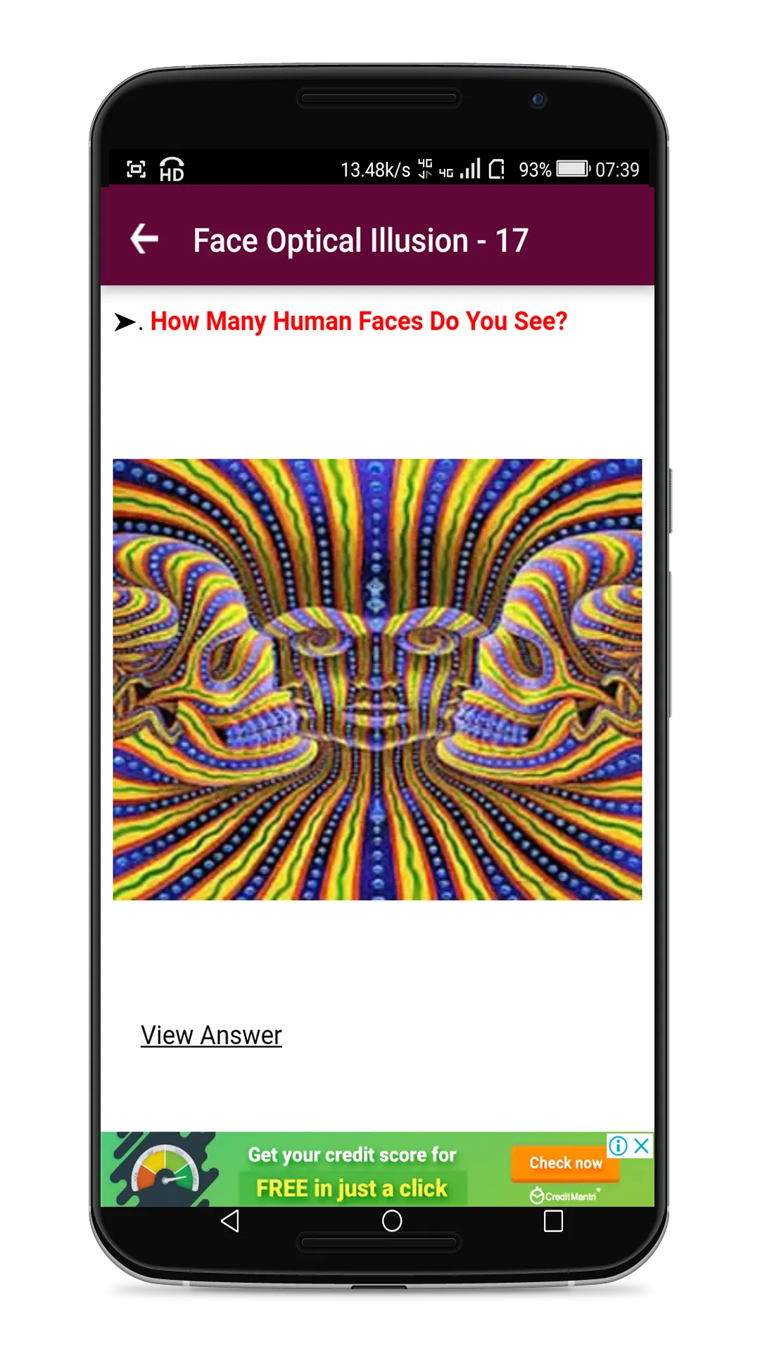 Optical Illusions | Indus Appstore | Screenshot