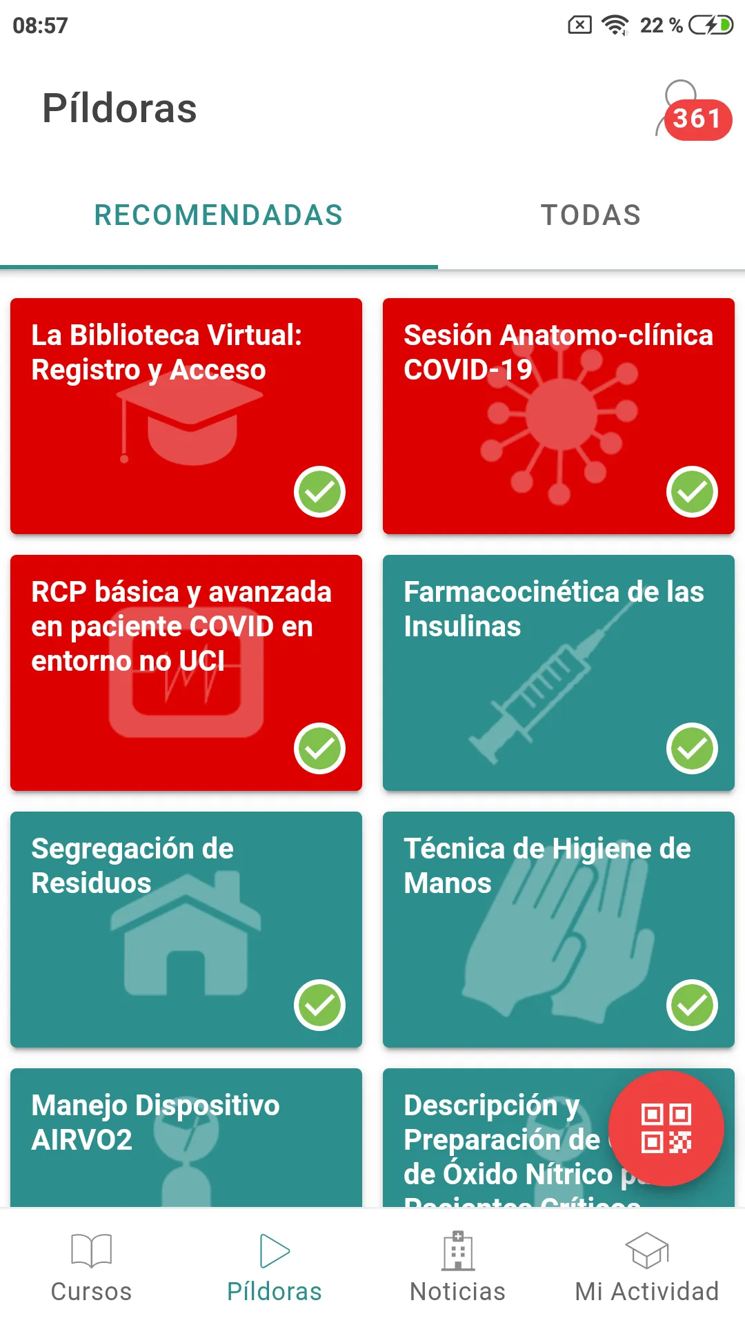 Formación SanidadMadrid | Indus Appstore | Screenshot