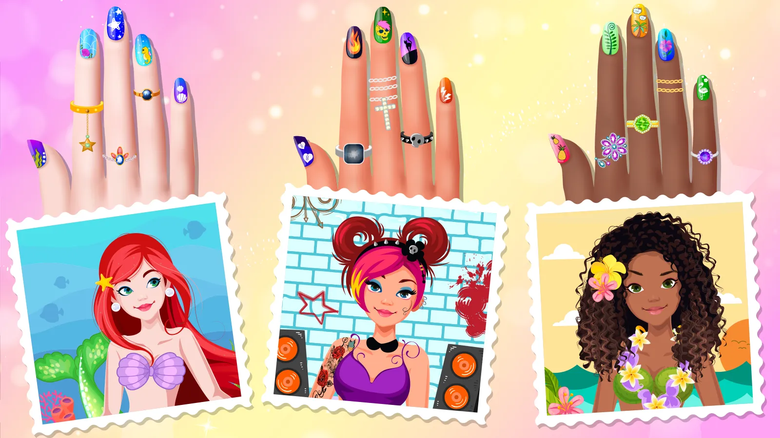 Nail Salon Game Girls Nail art | Indus Appstore | Screenshot