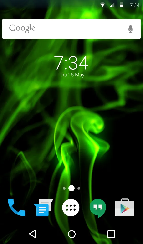 Neon Smoke Animated Keyboard + | Indus Appstore | Screenshot