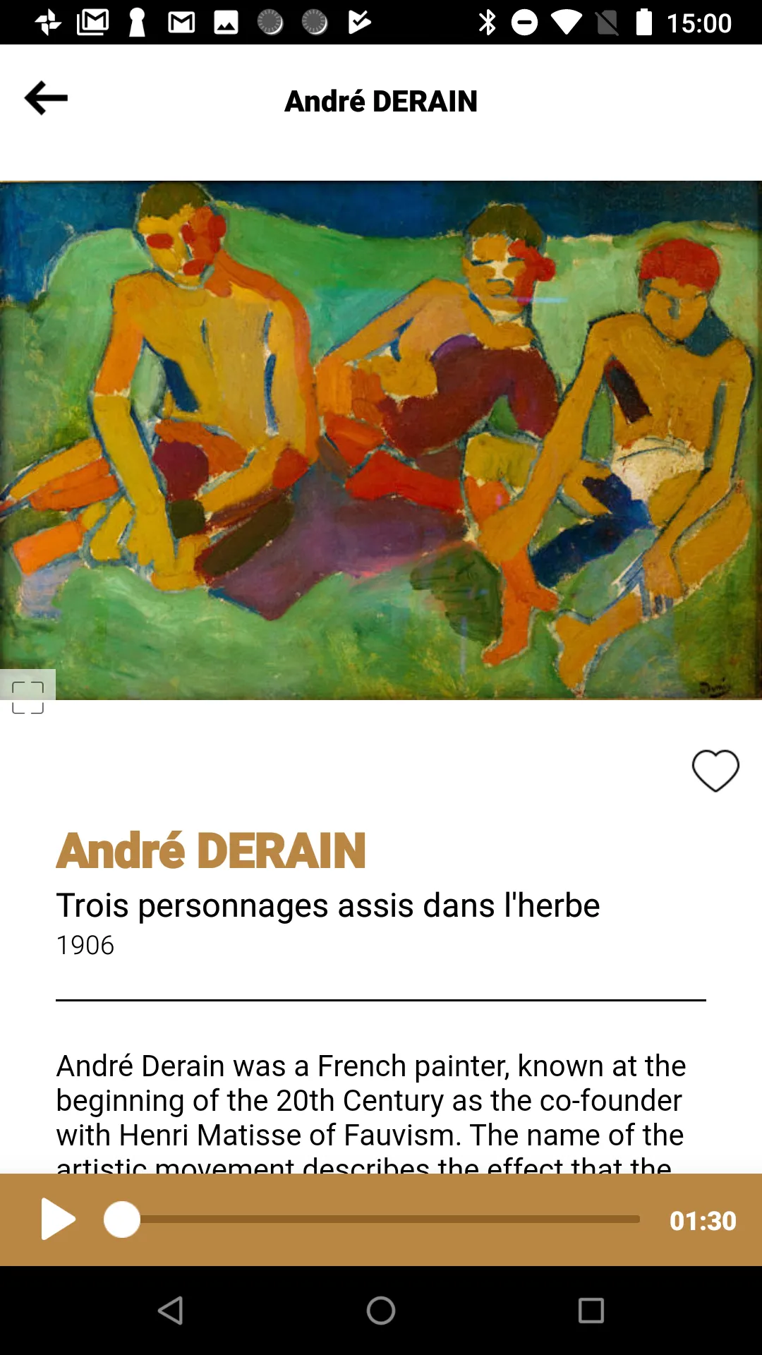 Musée d'Art moderne de Paris | Indus Appstore | Screenshot