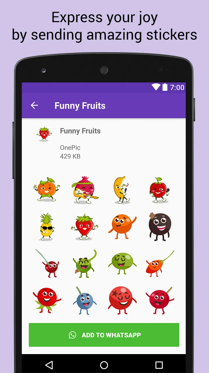 Funny Sticker Packs WASticker | Indus Appstore | Screenshot