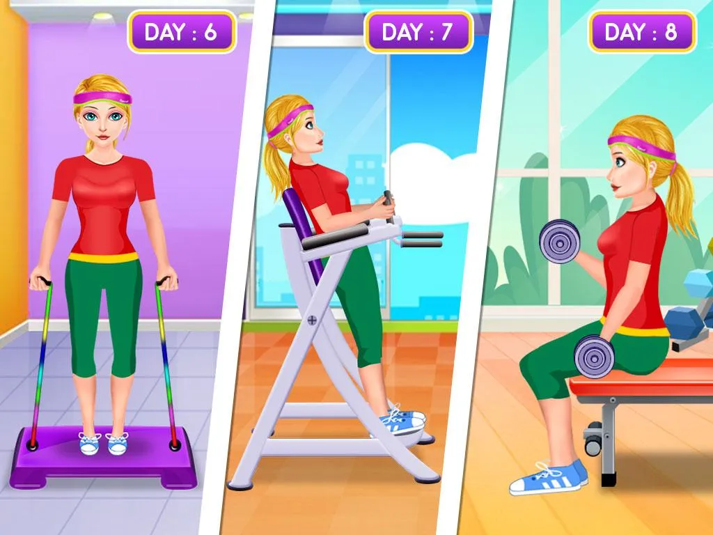 Gym Workout Games for Girls | Indus Appstore | Screenshot