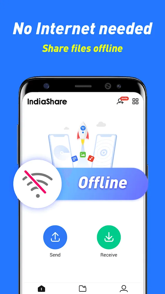 India Share: File Transfer App | Indus Appstore | Screenshot