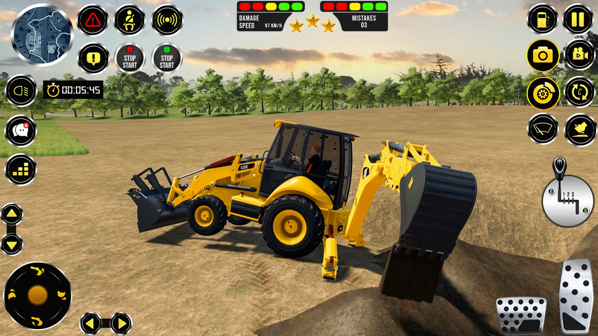 Snow Construction JCB Games 3D | Indus Appstore | Screenshot