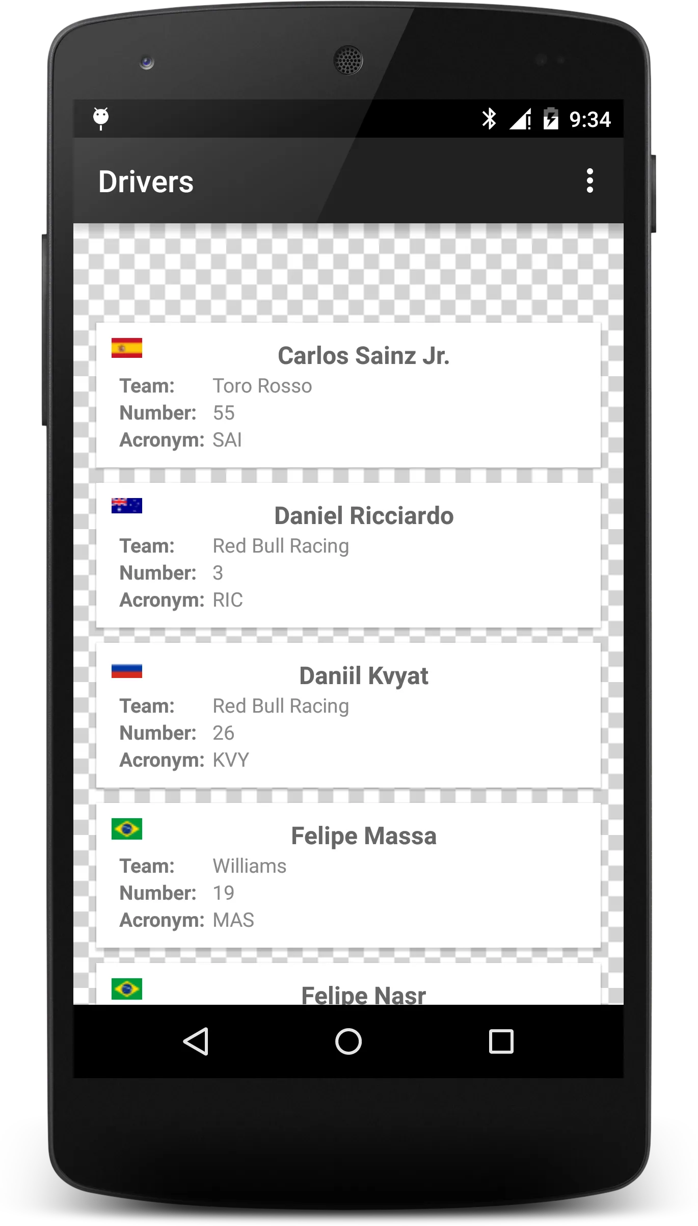 Formula Race Calendar 2024 | Indus Appstore | Screenshot