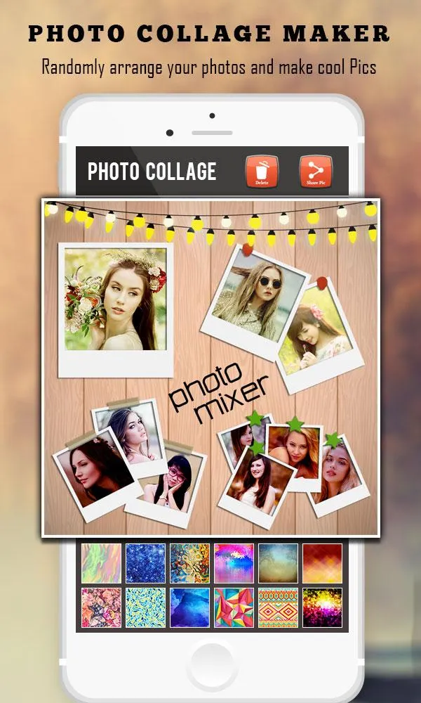 Photo Collage Maker Pic Editor | Indus Appstore | Screenshot