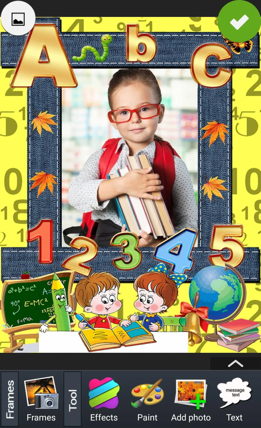 School Photo Frames | Indus Appstore | Screenshot