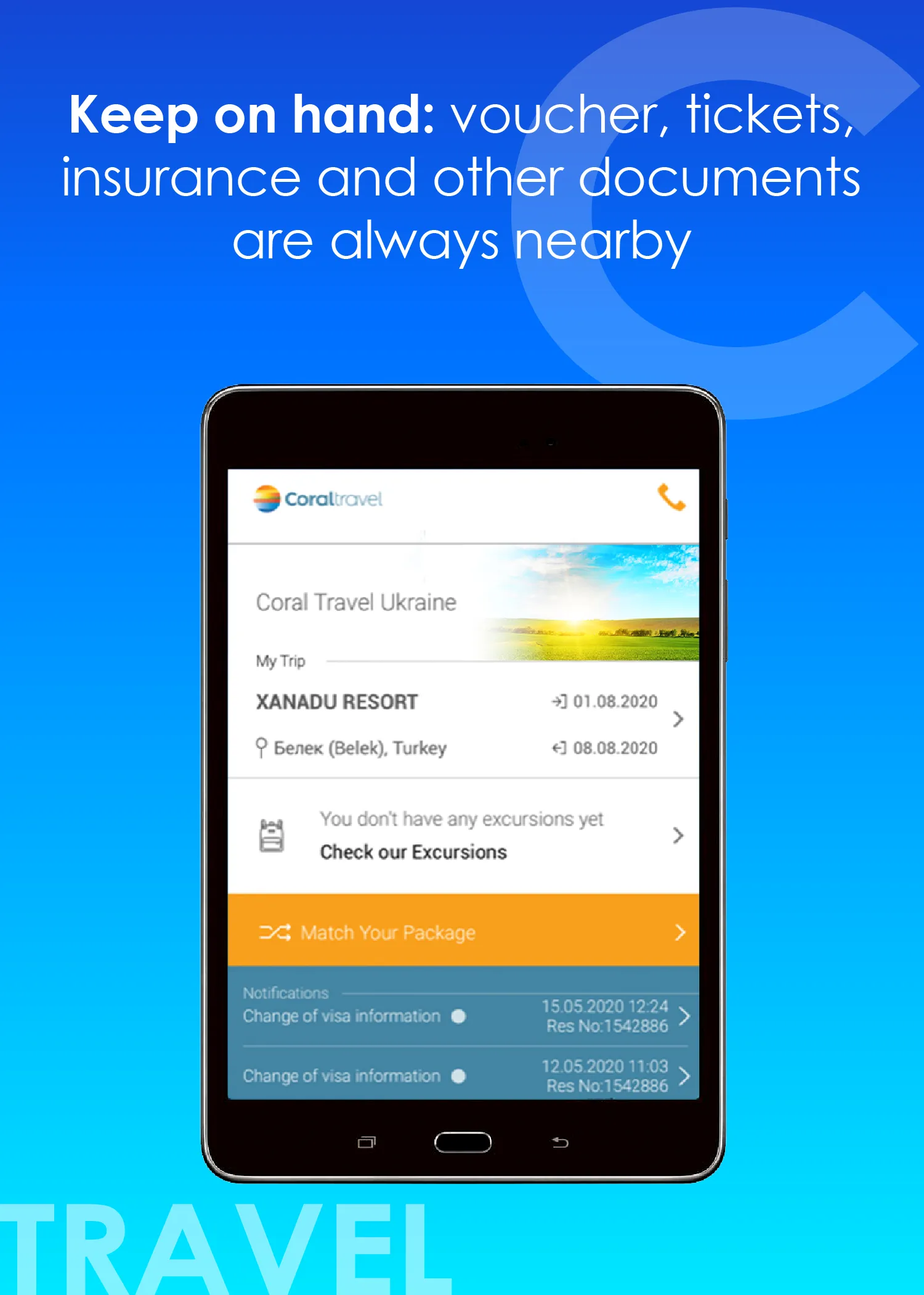 Coral Travel Ukraine | Indus Appstore | Screenshot