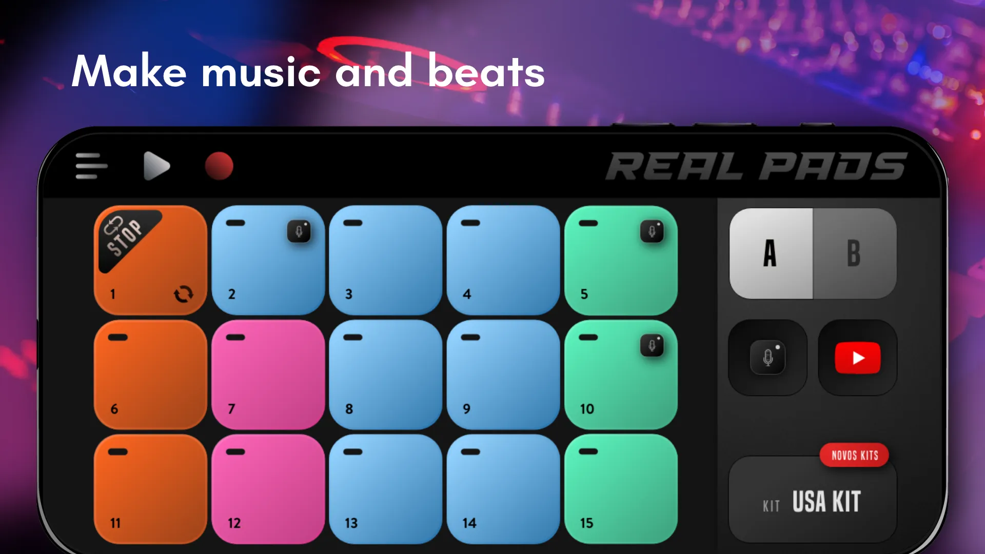 Real Pads: DJ electro drums | Indus Appstore | Screenshot