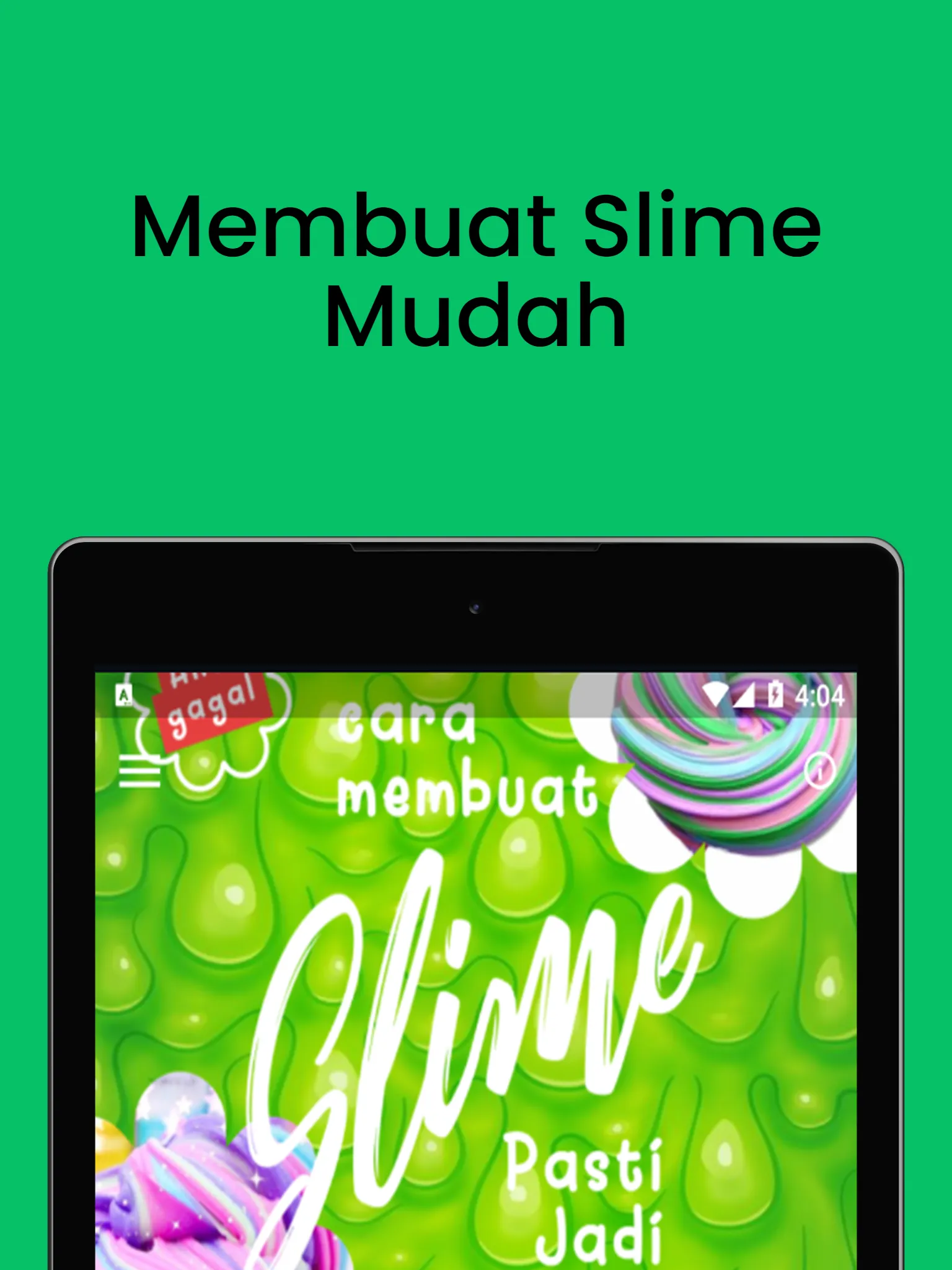 Membuat Slime Mudah Pasti Jadi | Indus Appstore | Screenshot