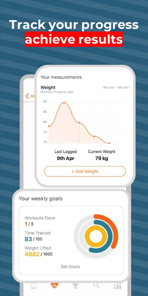 FITENIUM workout coach tracker | Indus Appstore | Screenshot