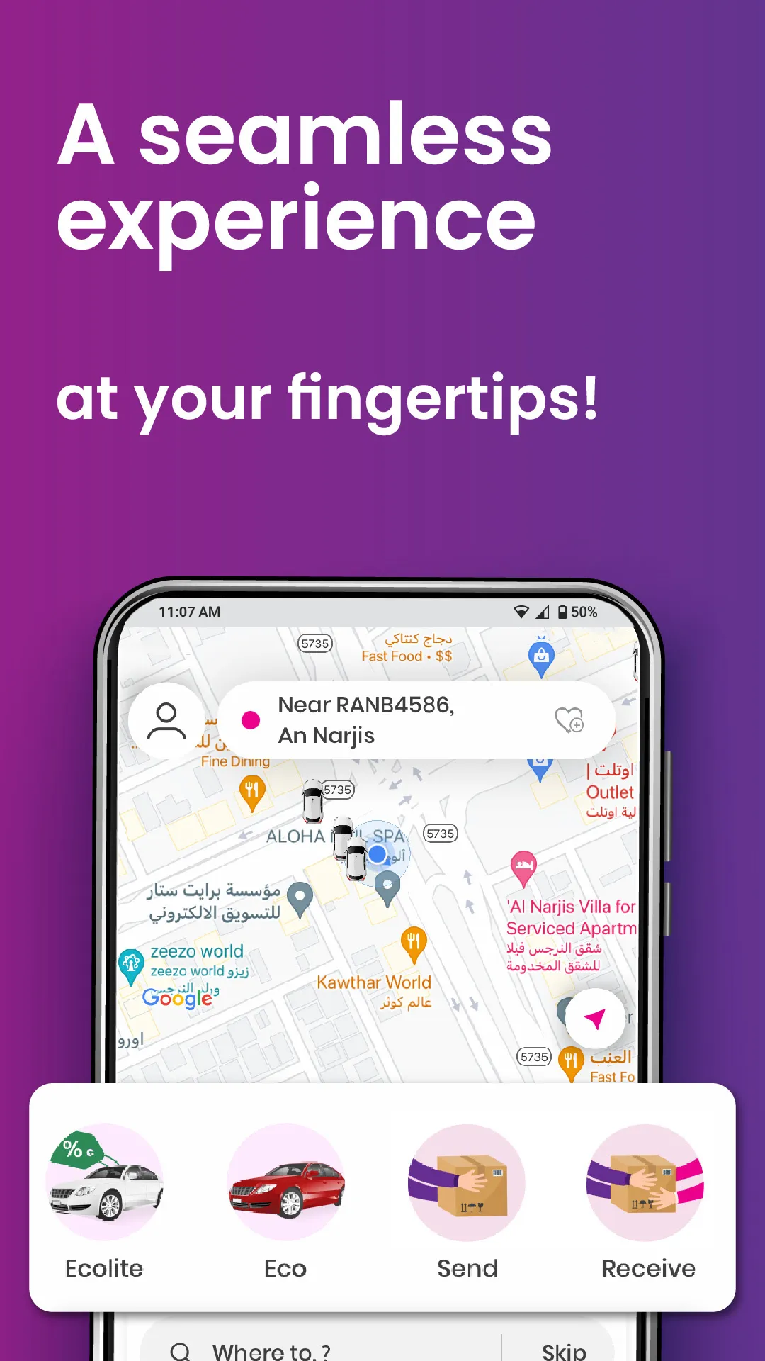 Jeeny - Book Affordable Rides | Indus Appstore | Screenshot