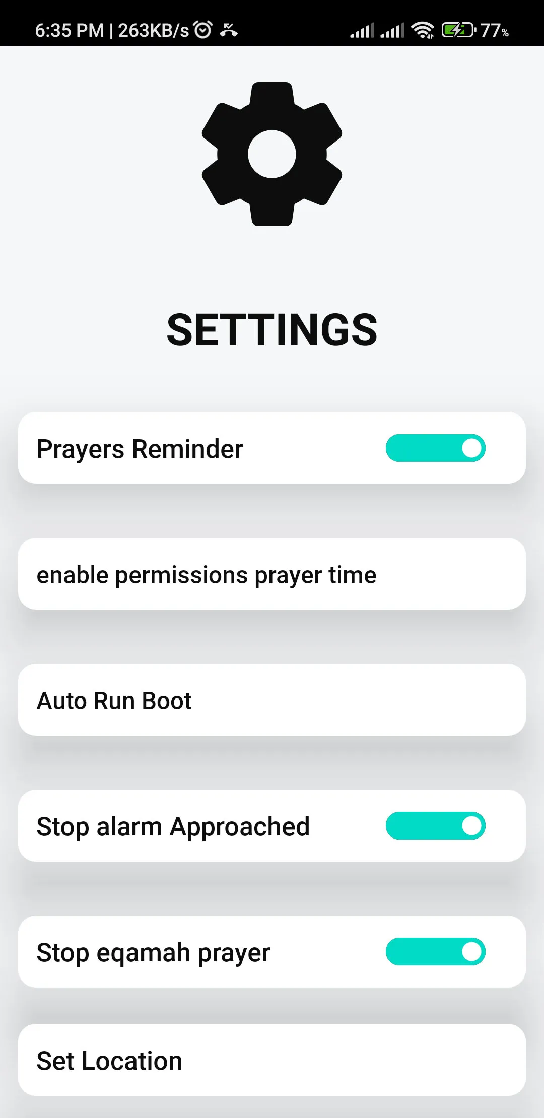 Prayer Timings Muslim Salatuk | Indus Appstore | Screenshot