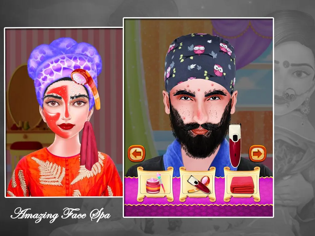 Indian Wedding Makeup Dressup | Indus Appstore | Screenshot