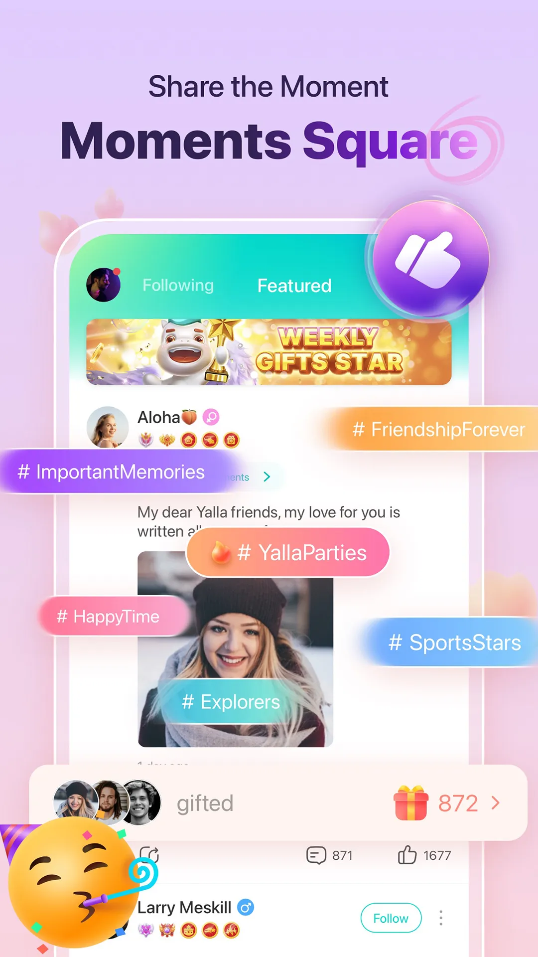 Yalla - Group Voice Chat Rooms | Indus Appstore | Screenshot