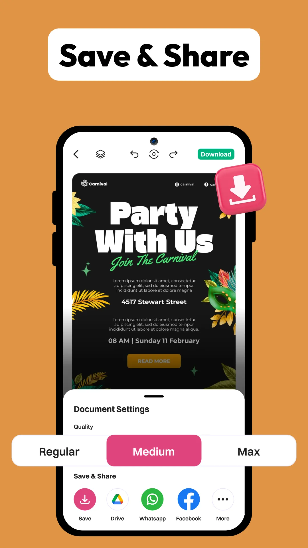 Invitation Maker : Card Design | Indus Appstore | Screenshot