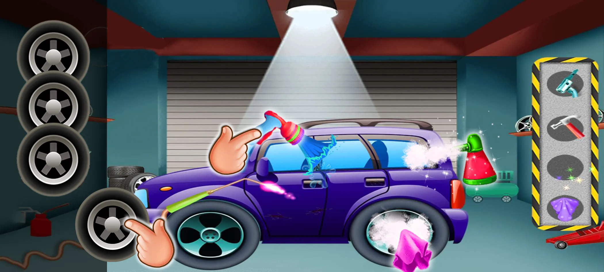 Kids Car Wash Auto Workshop | Indus Appstore | Screenshot