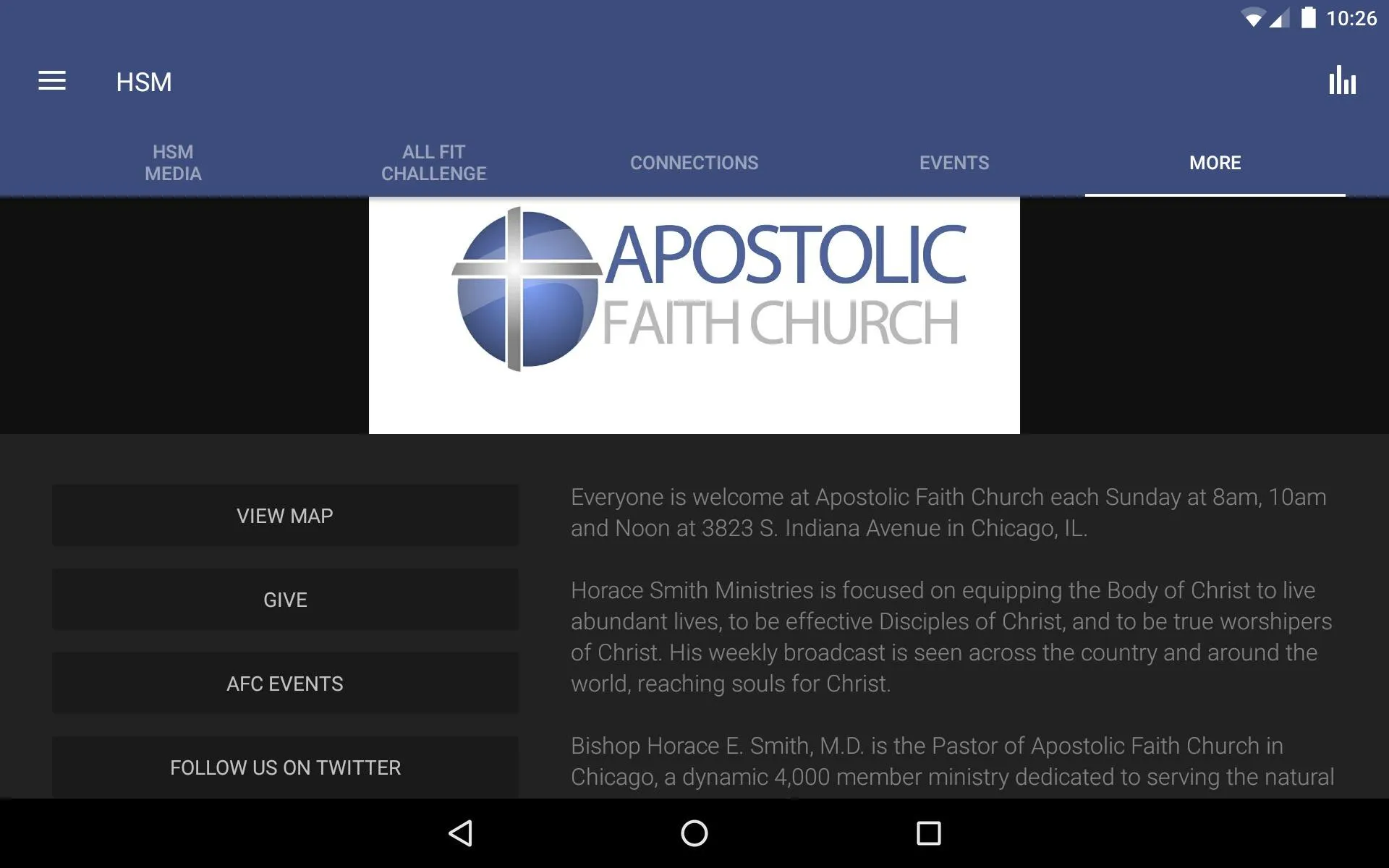 Horace Smith Ministries | Indus Appstore | Screenshot