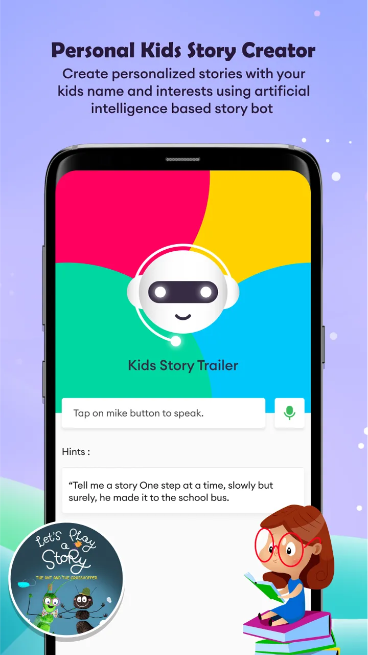 Personal Story Creator: AI Bot | Indus Appstore | Screenshot