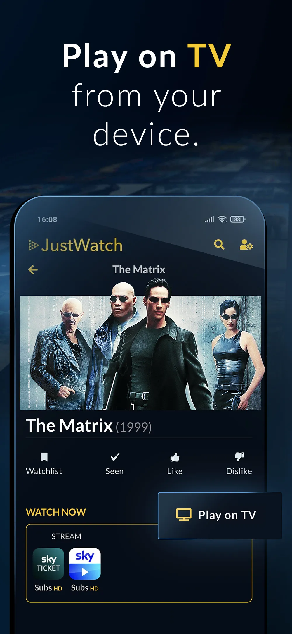 JustWatch - Streaming Guide | Indus Appstore | Screenshot