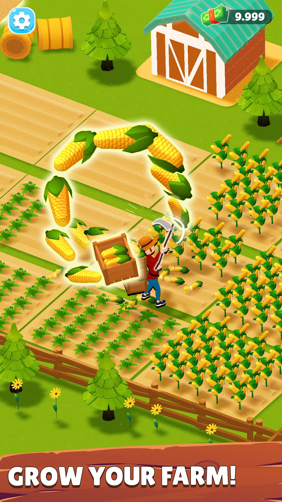 Crop to Craft - Idle Farm Game | Indus Appstore | Screenshot