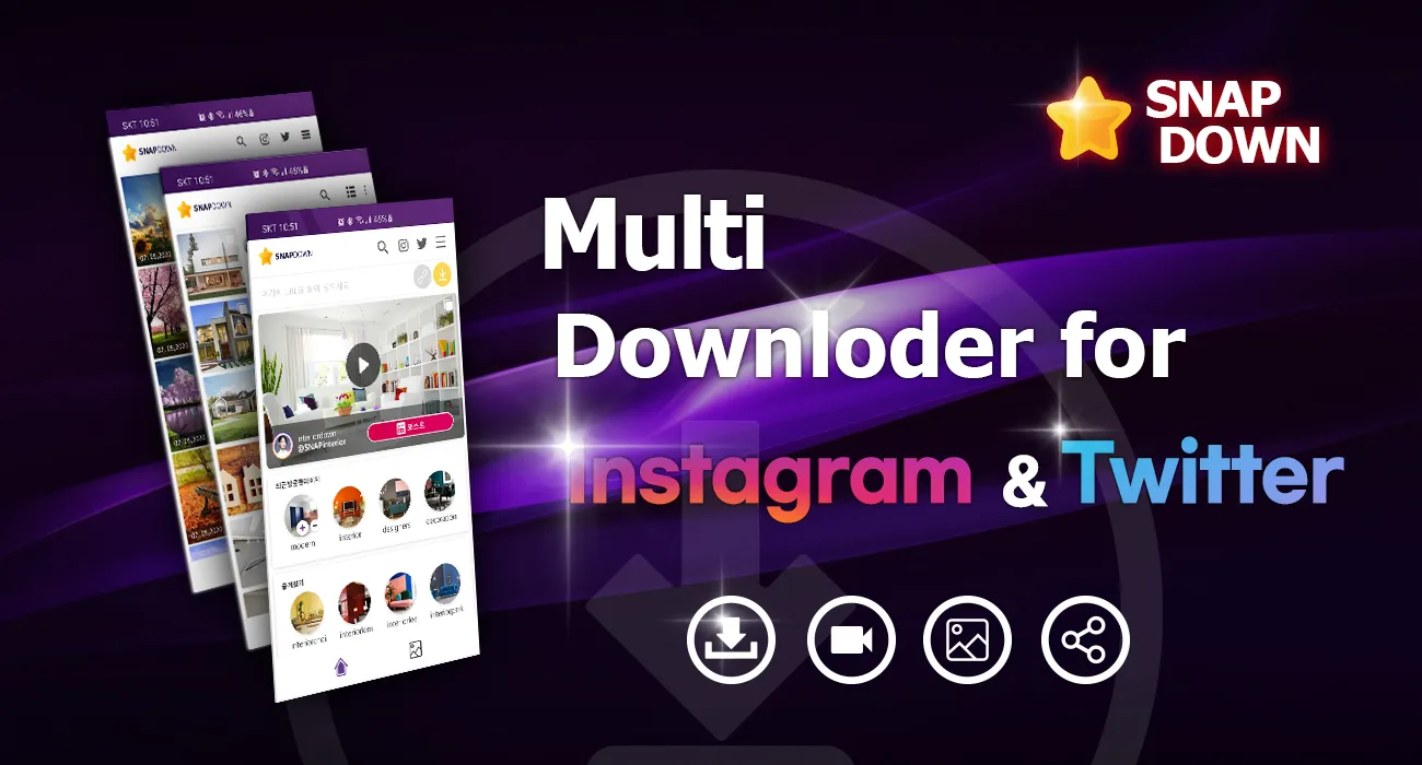 Downloader for Insta & Twitter | Indus Appstore | Screenshot