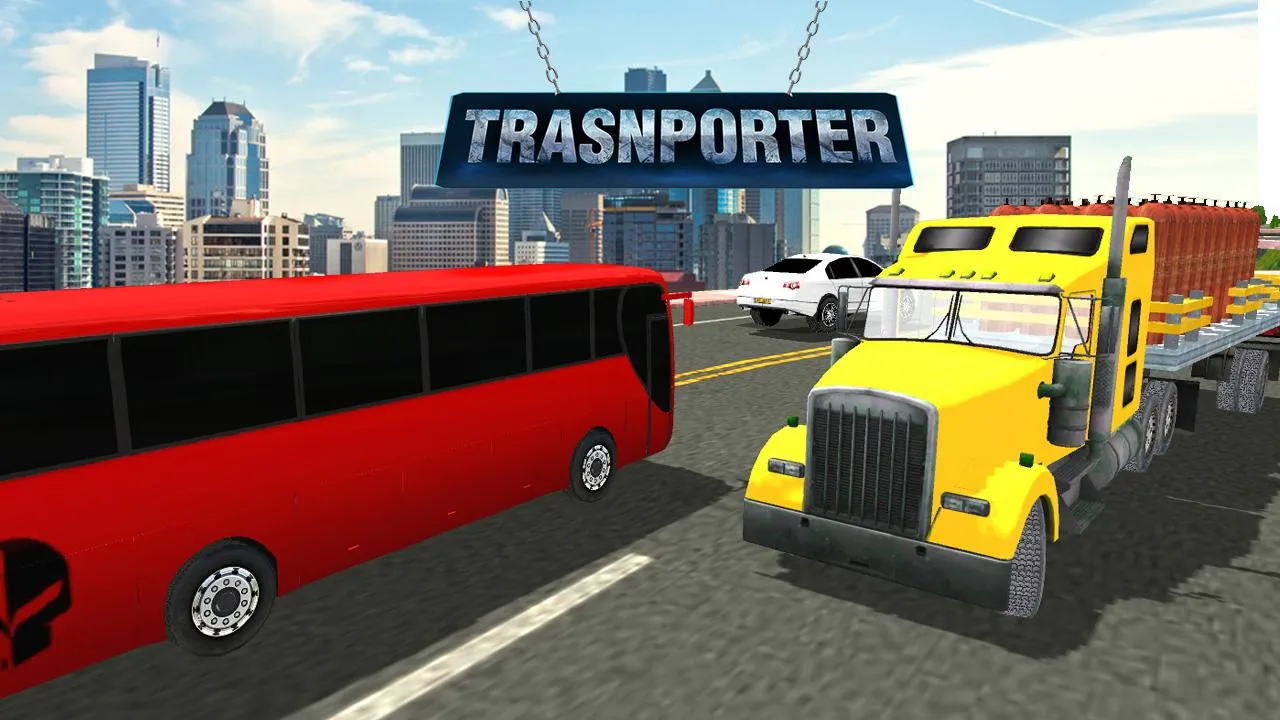 Transporter Truck Driving 3D | Indus Appstore | Screenshot