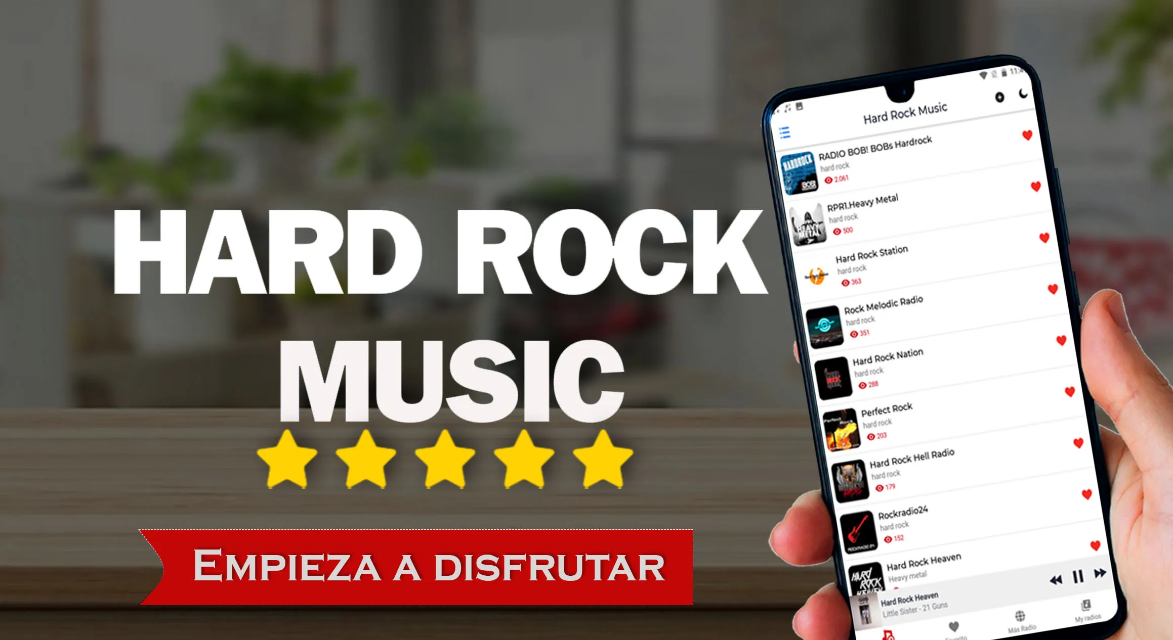 Hard rock music | Indus Appstore | Screenshot