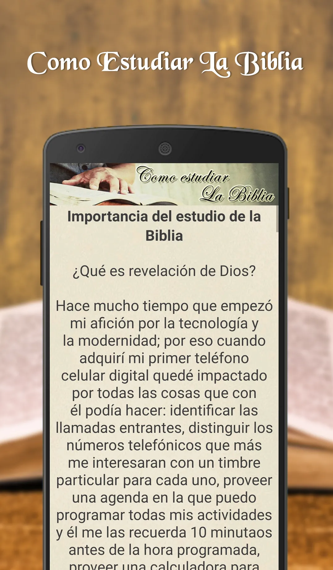 Como estudiar la Biblia | Indus Appstore | Screenshot