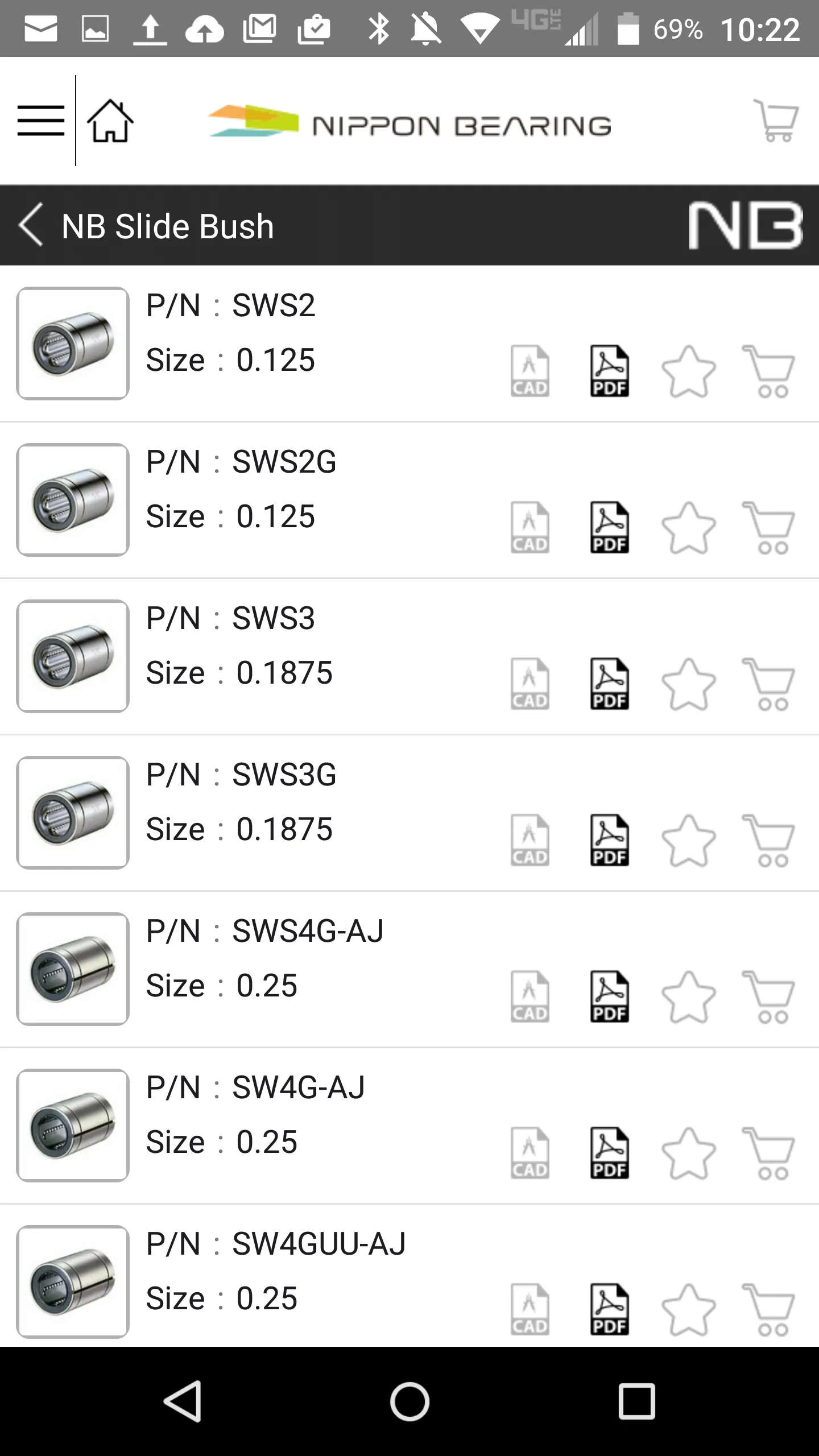 NB Linear Mobile™ | Indus Appstore | Screenshot