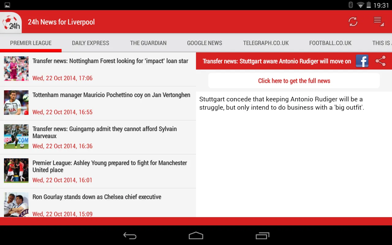 24h News for Liverpool | Indus Appstore | Screenshot