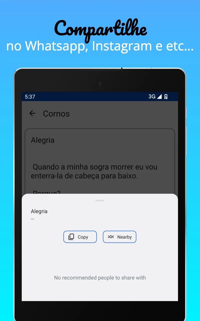 Piadas Engraçadas | Indus Appstore | Screenshot